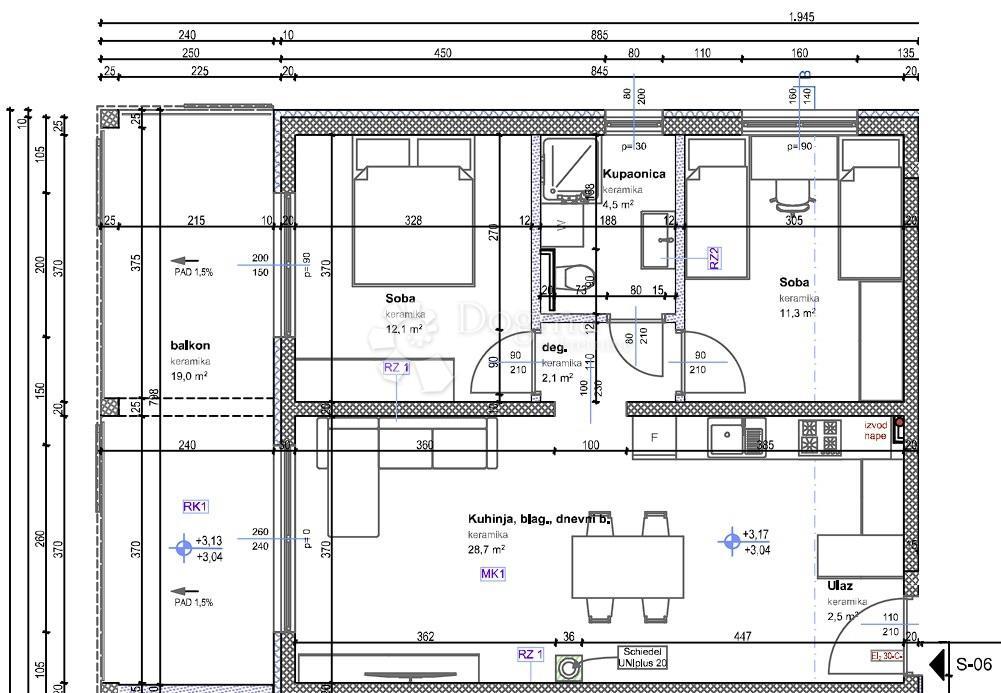 Allogio Tar, Tar-Vabriga, 92,40m2