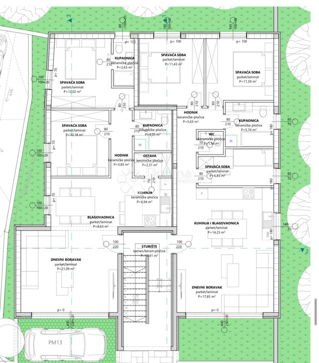 Allogio Brodarica, Šibenik - Okolica, 84,30m2