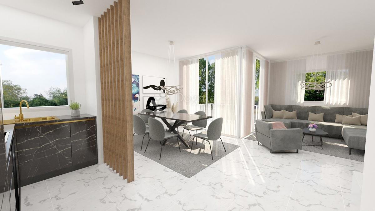 APPARTAMENTO DI LUSSO, VISTA MARE, TERRAZZO, JACUZZI, SAUNA, NUOVA COSTRUZIONE, 2R + LR