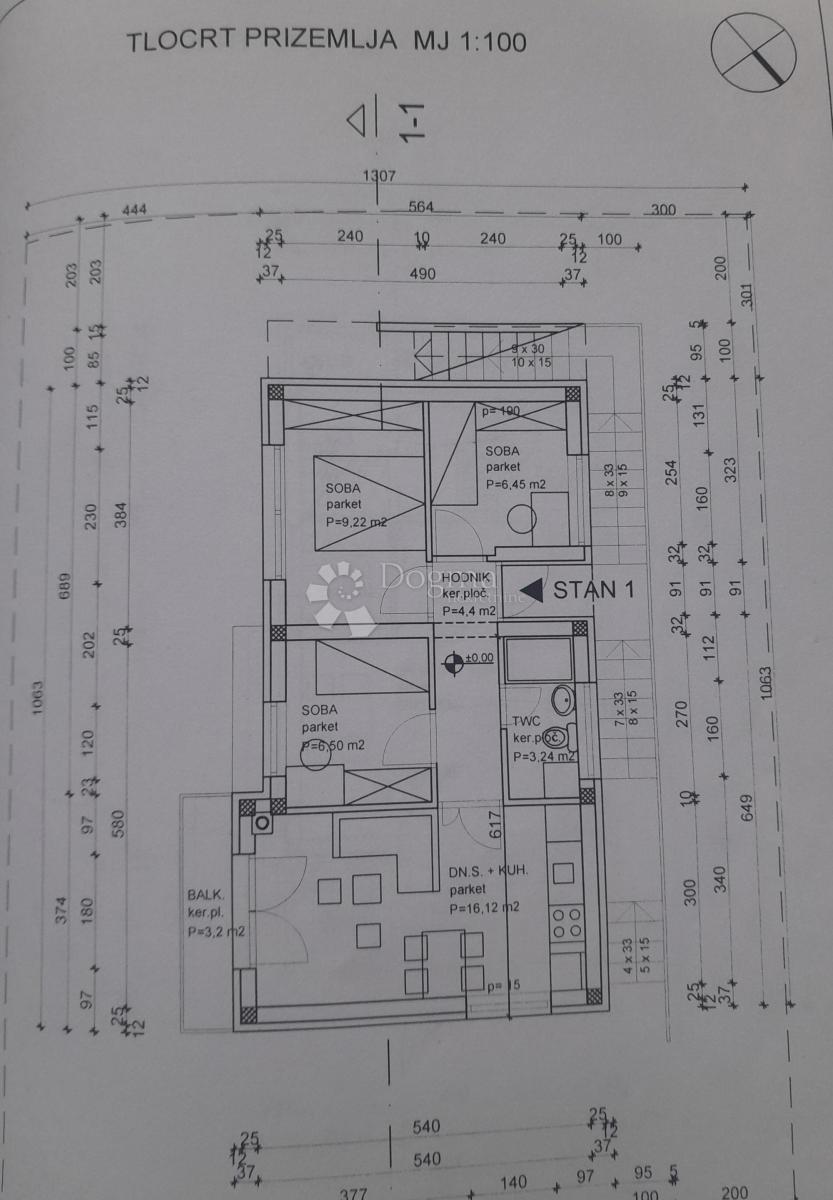 Maksimir nuovo edificio 82m2