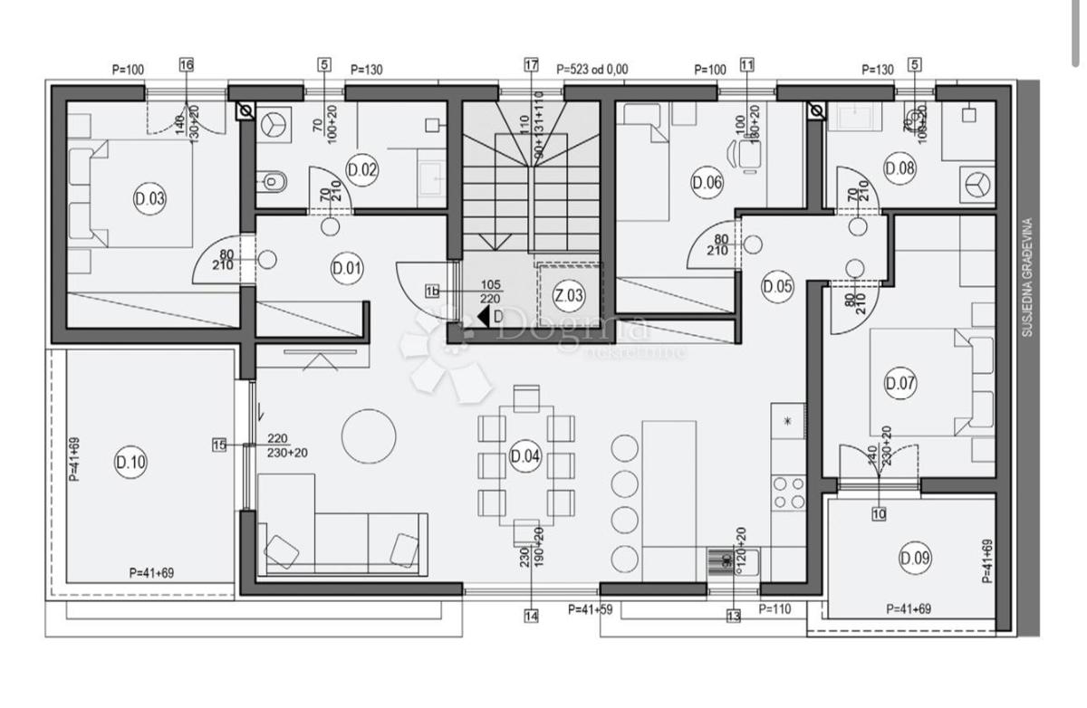 Allogio Valmade, Pula, 50,91m2