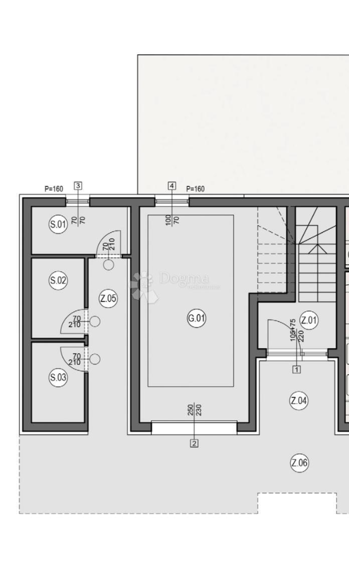 Allogio Valmade, Pula, 50,91m2