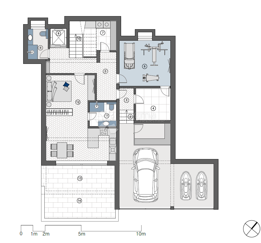 Lux Terreno edificabile Ražanj, Rogoznica, 831,50m2