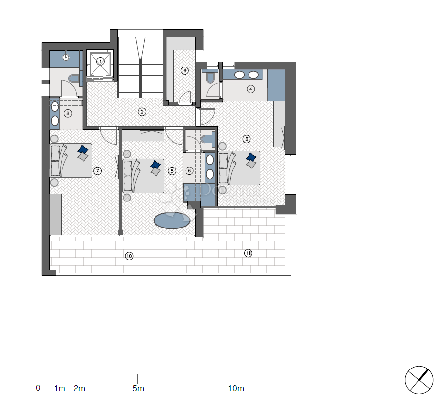 Lux Terreno edificabile Ražanj, Rogoznica, 831,50m2