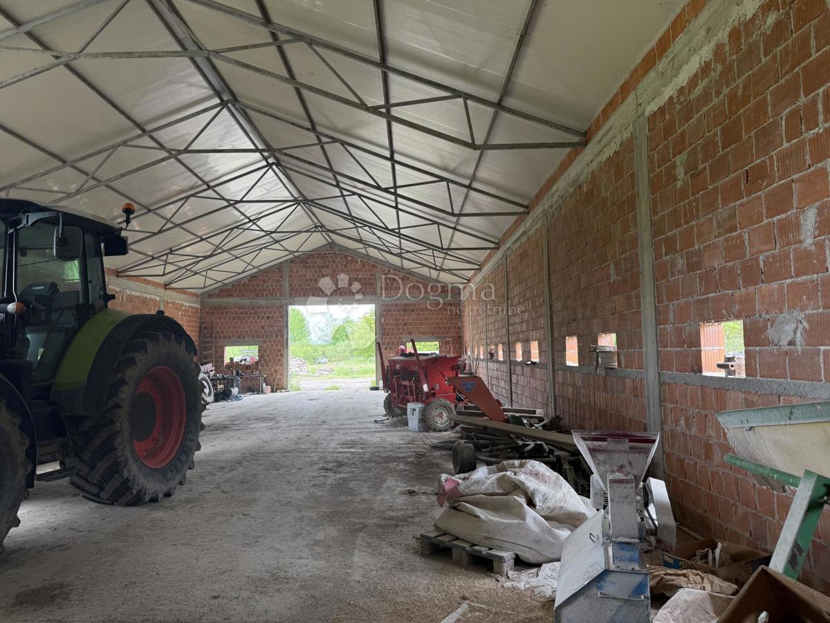 Grande edificio commerciale di 600 m² su 12.000 m² di terreno recintato