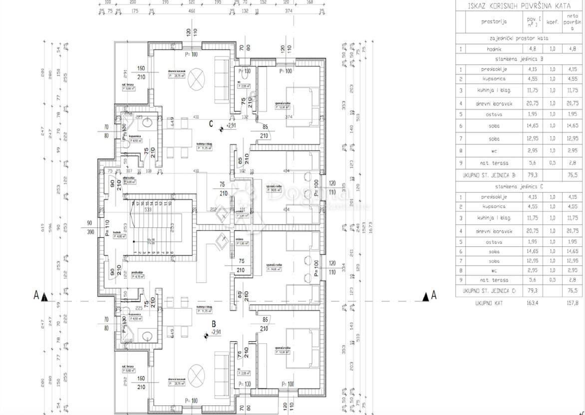 Allogio Poreč, 76,50m2