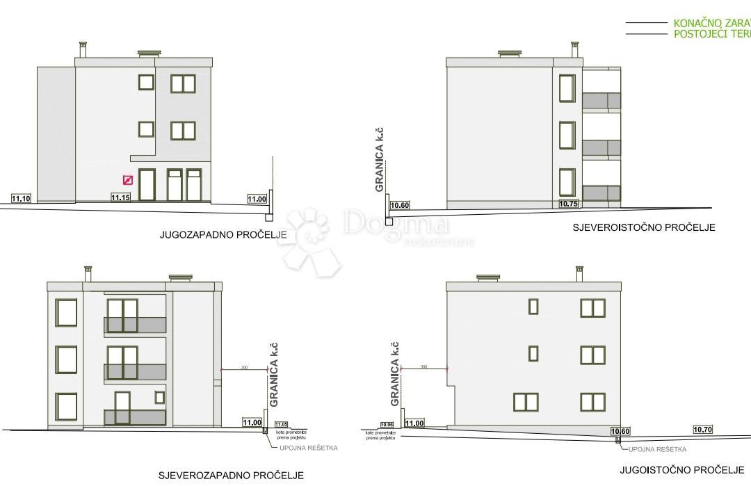 Allogio Valdebek, Pula, 54,99m2