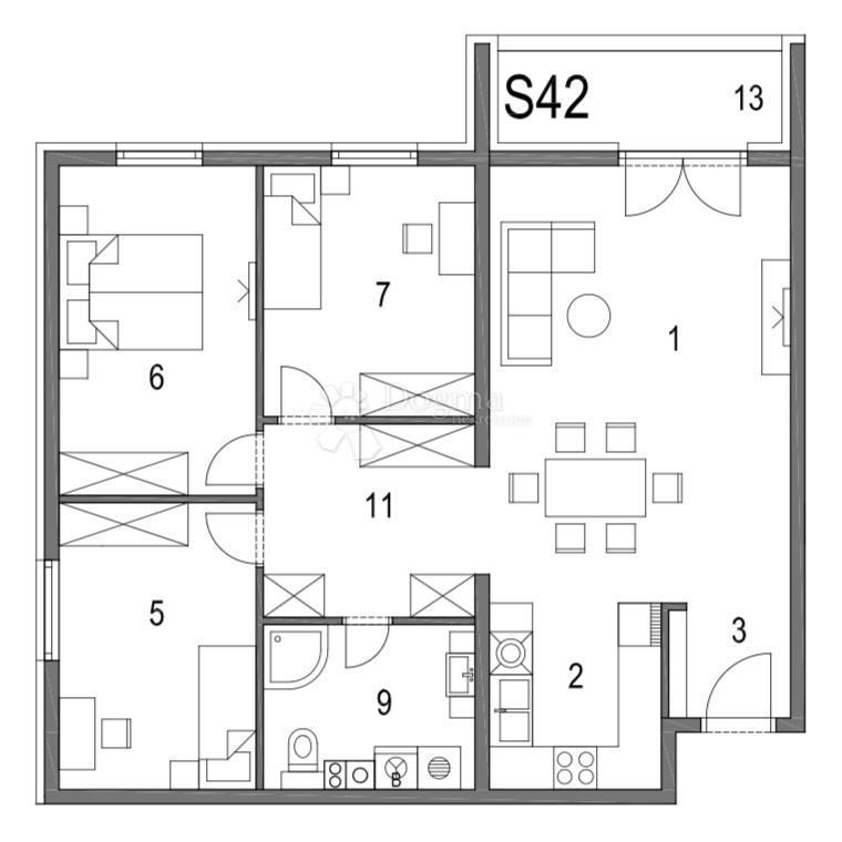 Allogio Klinča Sela, 87,12m2
