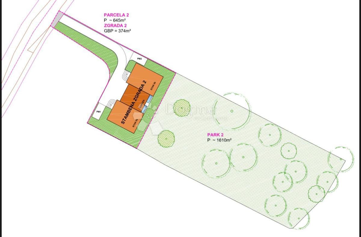 Terreno edificabile Bijenik, Črnomerec, 645m2