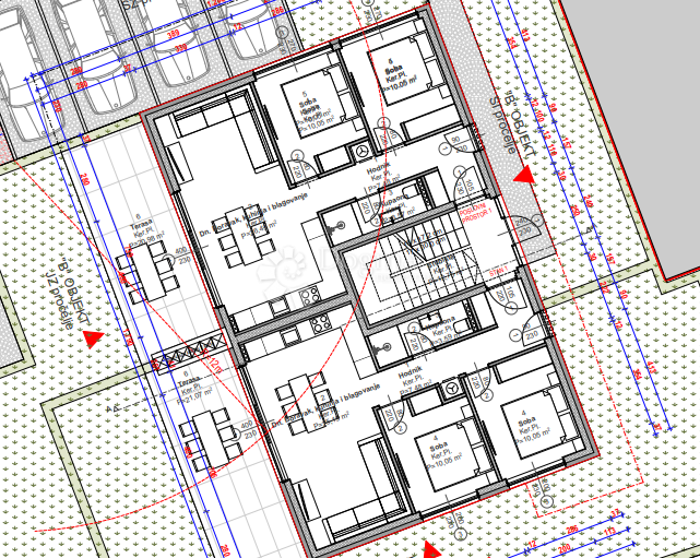 Appartamento Stara Novalja, Novalja, 67m2