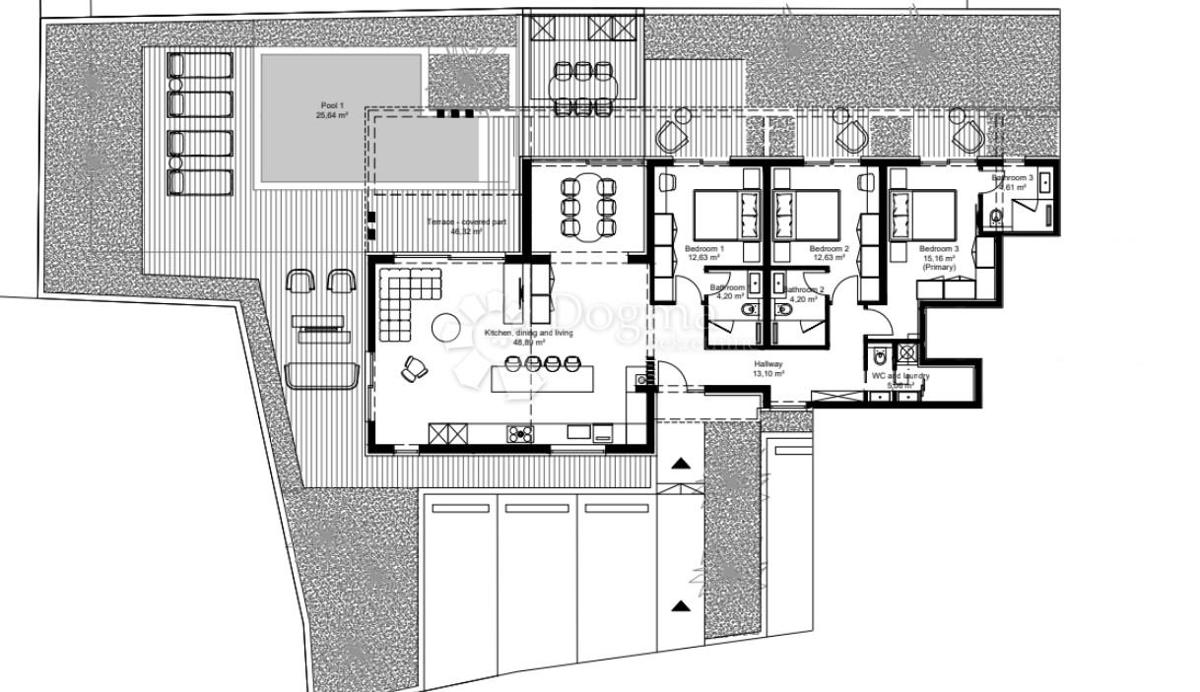 Appartamento Zaton, Nin, 191,10m2