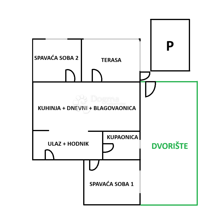 Allogio Medulin, 50,98m2