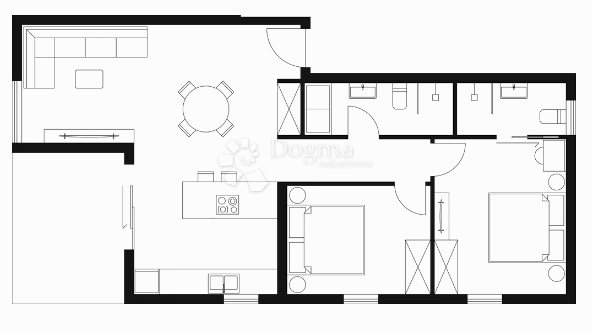 Allogio Peroj, Vodnjan, 77,60m2