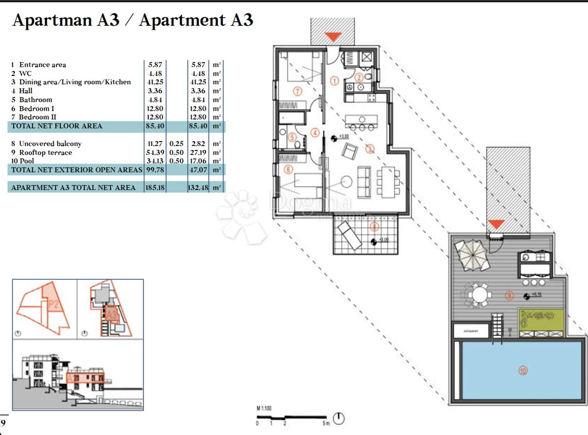 Allogio Primošten, 140m2