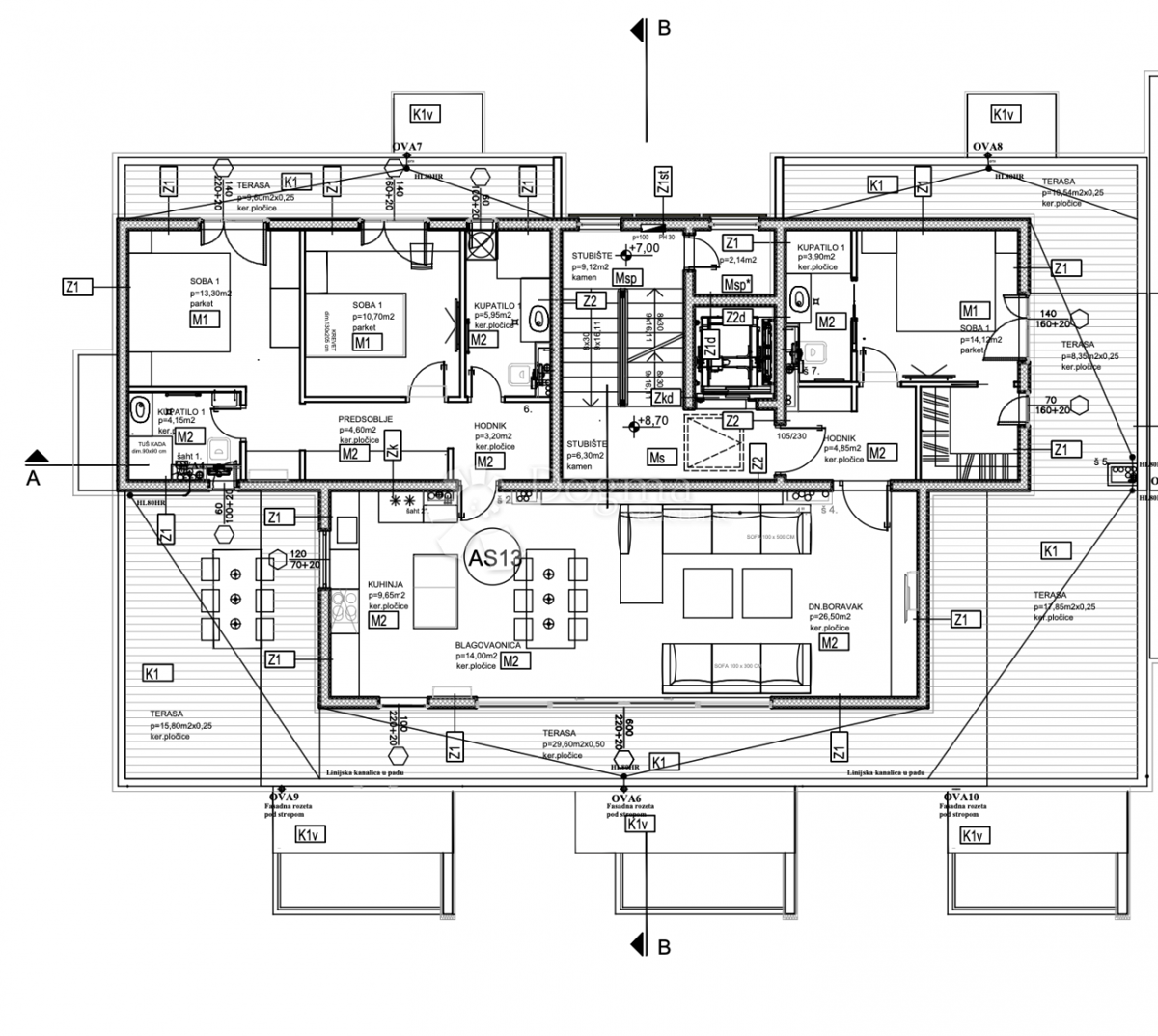 Allogio Dugopolje, 25m2