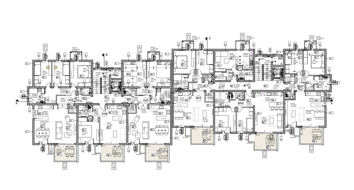Allogio Dugopolje, 25m2