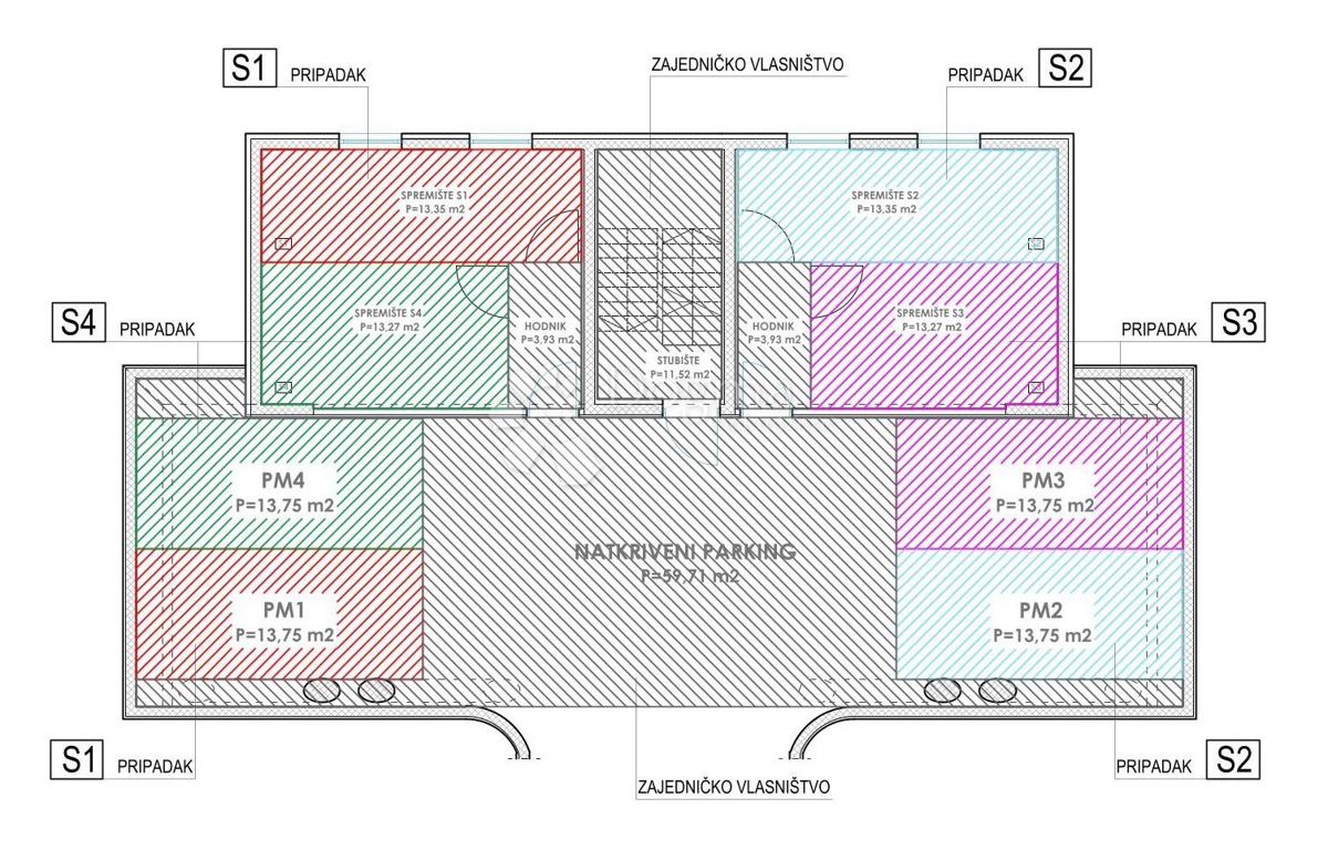 Allogio Diklo, Zadar, 134,10m2