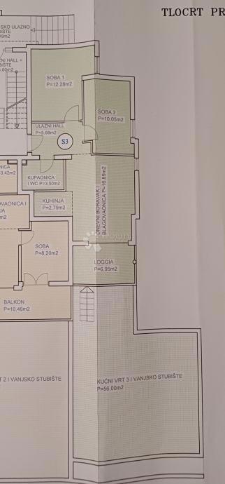 Appartamento Novalja, 58m2