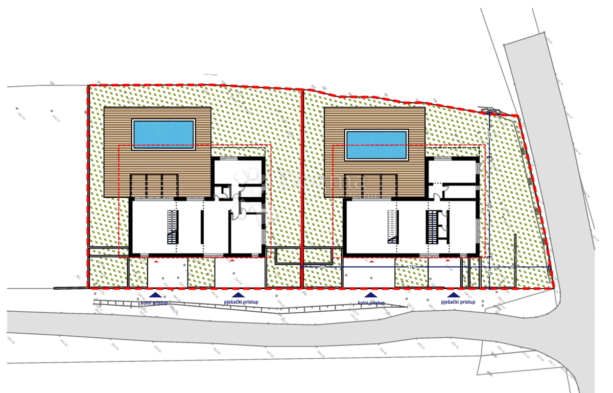 Terreno edificabile in vendita con permesso di costruzione – Canfanaro, Istria