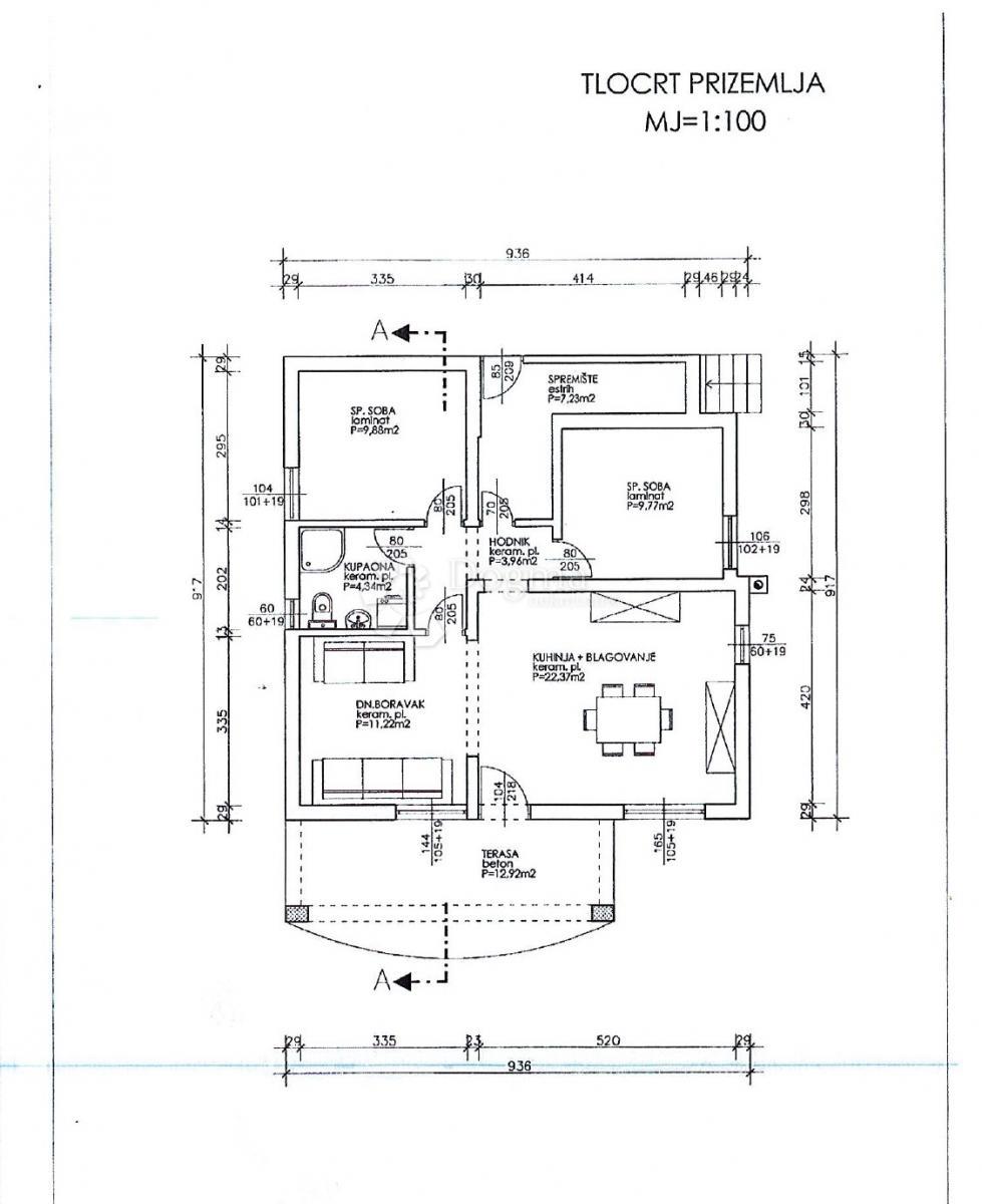 Casa Posedarje, 174m2