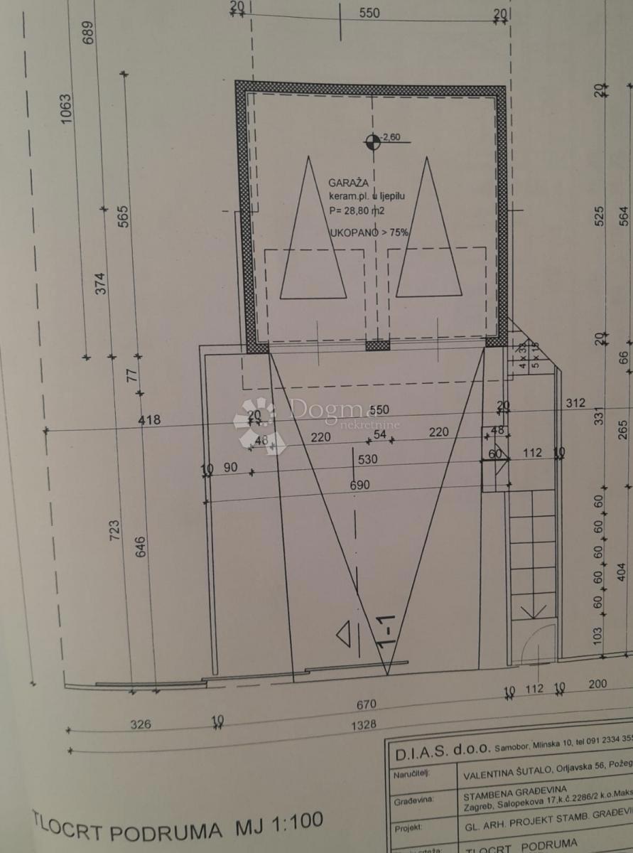 Allogio Laščina, Maksimir, 60m2