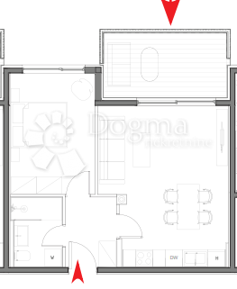 Appartamento in nuova costruzione con ascensore e garage, Umago