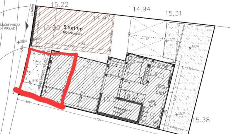 Nuovo edificio Valdebek 1° piano - 102 m2