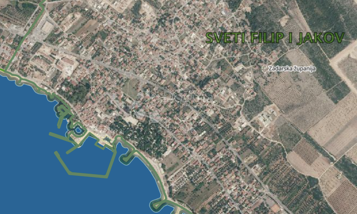 Terreno edificabile Sveti Filip i Jakov, Sveti Filip I Jakov, 1.038m2