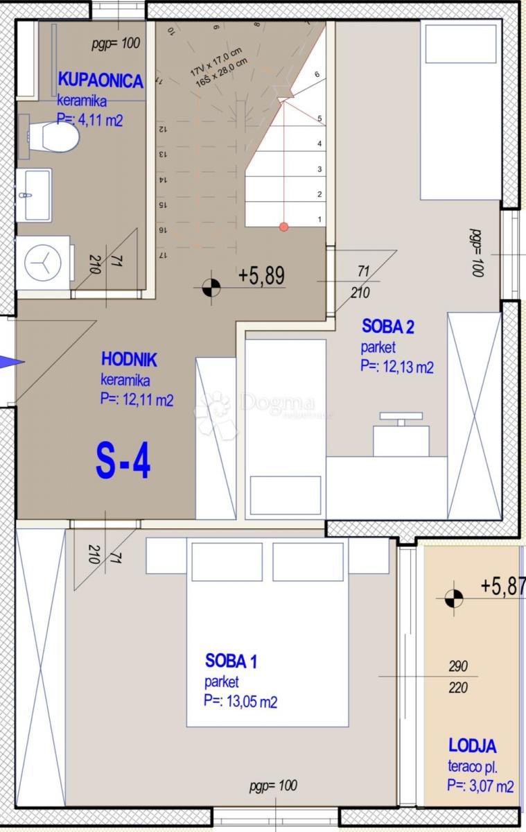 Allogio Kaštel Gomilica, Kaštela, 115m2