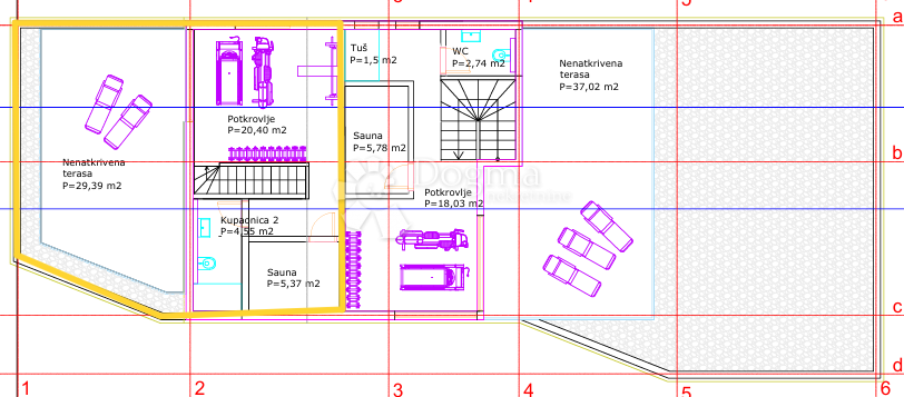 Allogio Rovinj, 74,10m2