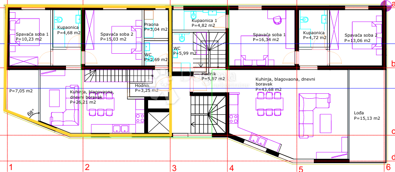 Allogio Rovinj, 74,10m2