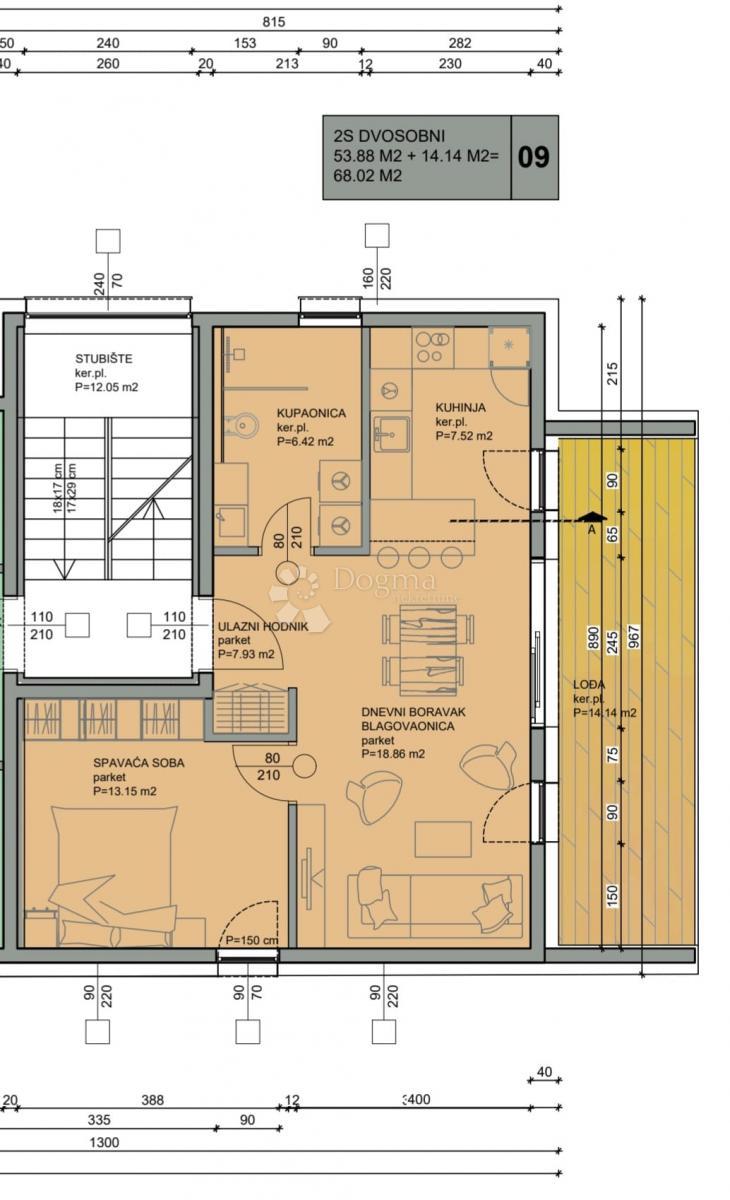 Allogio Gornje Mrzlo Polje Mrežničko, Duga Resa, 48m2