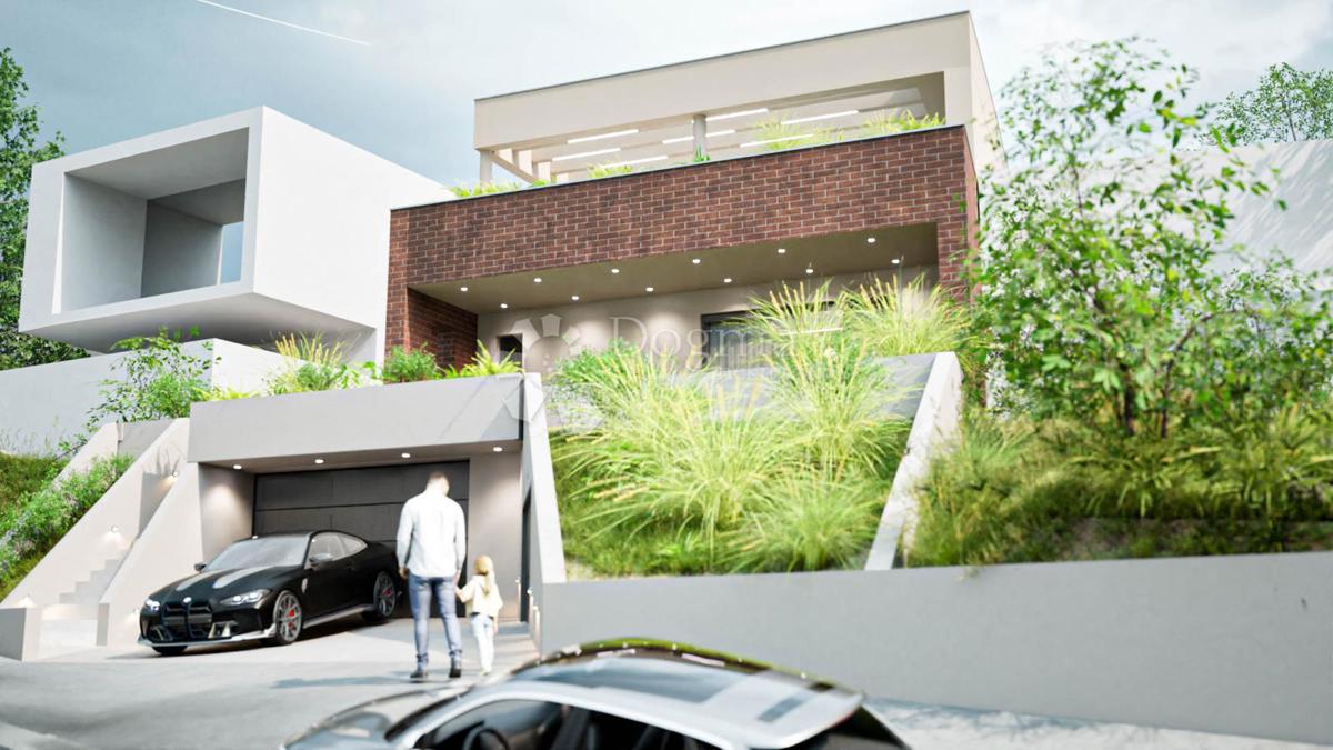 Lussuoso appartamento con due camere da letto, terrazza e giardino nella zona urbana di Vila i Črnomerec (S-1)