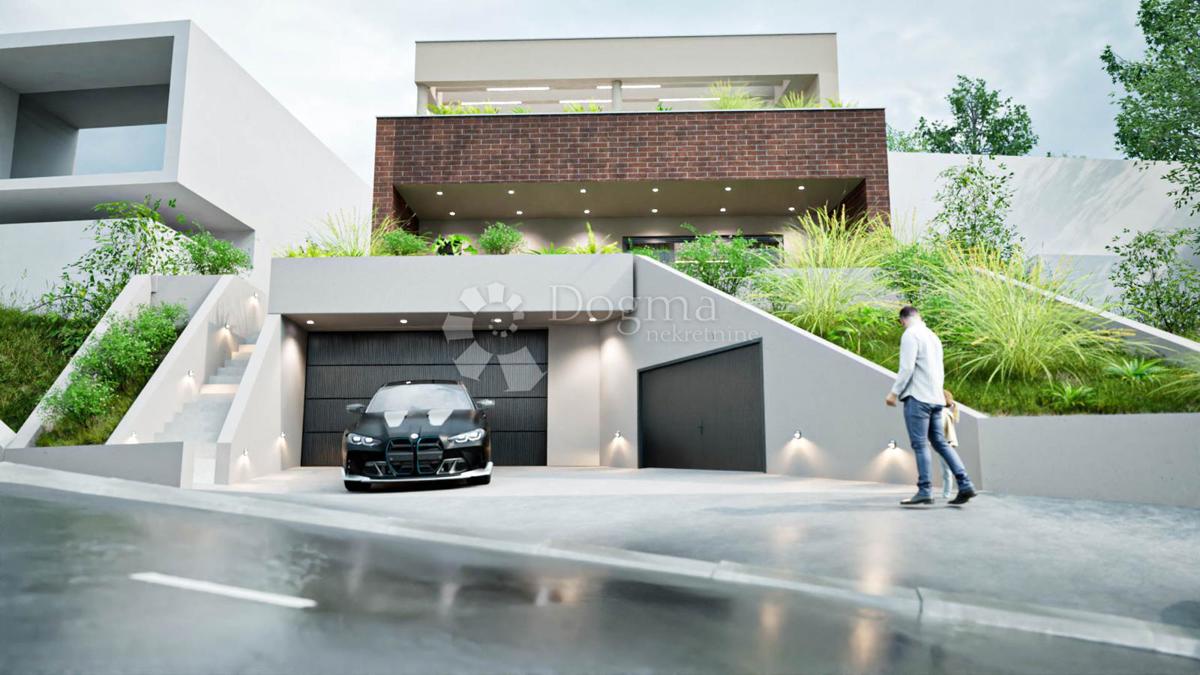 Lussuoso appartamento con due camere da letto, terrazza e giardino nella zona urbana di Vila i Črnomerec (S-1)