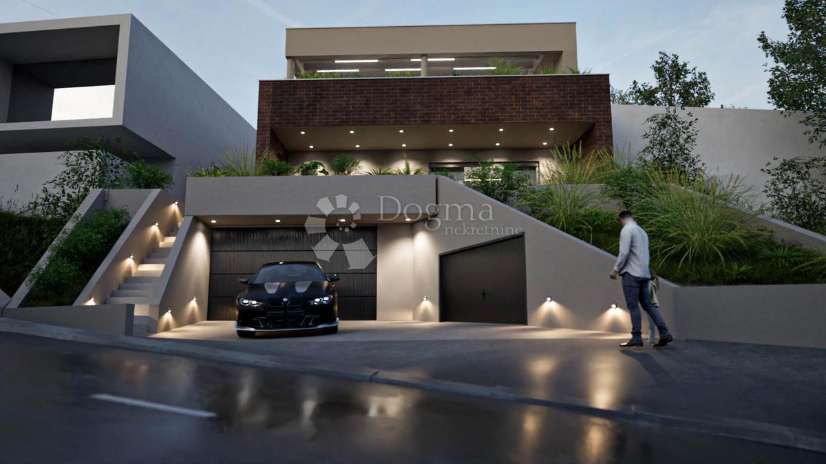 Lussuoso appartamento con due camere da letto, terrazza e giardino nella zona urbana di Vila i Črnomerec (S-1)