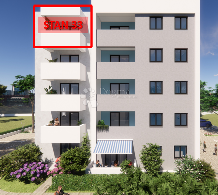 Allogio Monvidal, Pula, 54,96m2