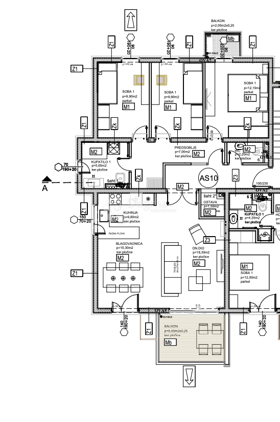 Allogio Dugopolje, 25m2