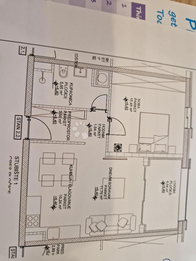Appartamento Cres, 72,35m2