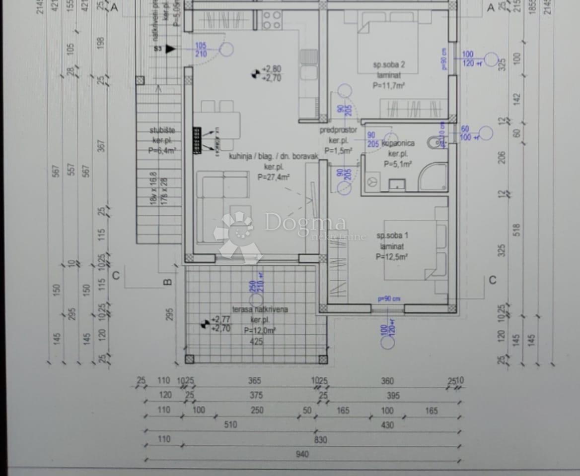 Appartamento Vir, 64,20m2