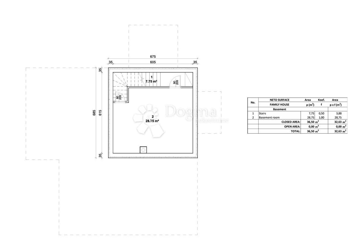 Terreno edificabile Žminj, 1.750m2