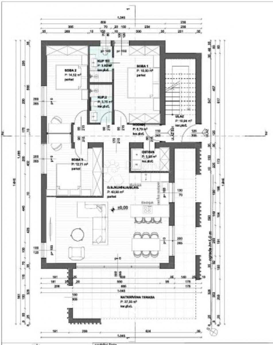 Terreno edificabile Šmrika, Kraljevica, 640m2