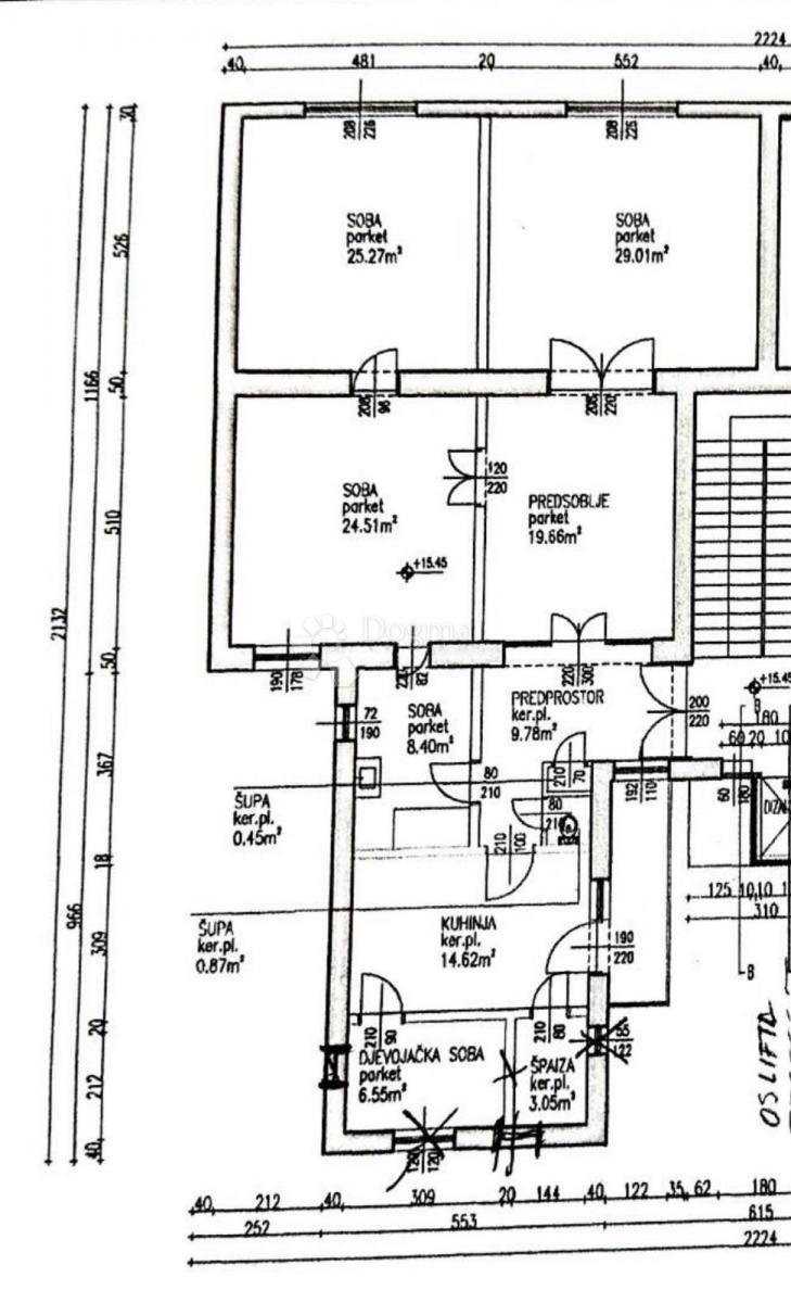 Allogio Donji grad, Donji Grad, 138m2