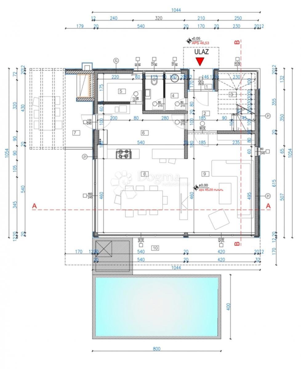 Casa Grebaštica, Šibenik - Okolica, 267,89m2