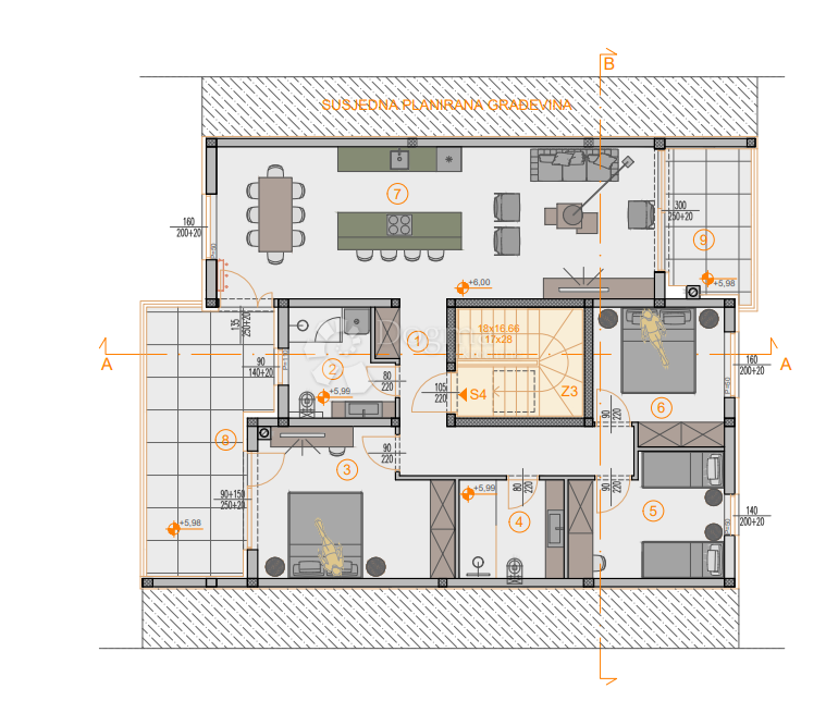 Allogio Štinjan, Pula, 66,27m2