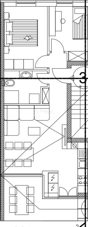 Allogio Valmade, Pula, 47,80m2