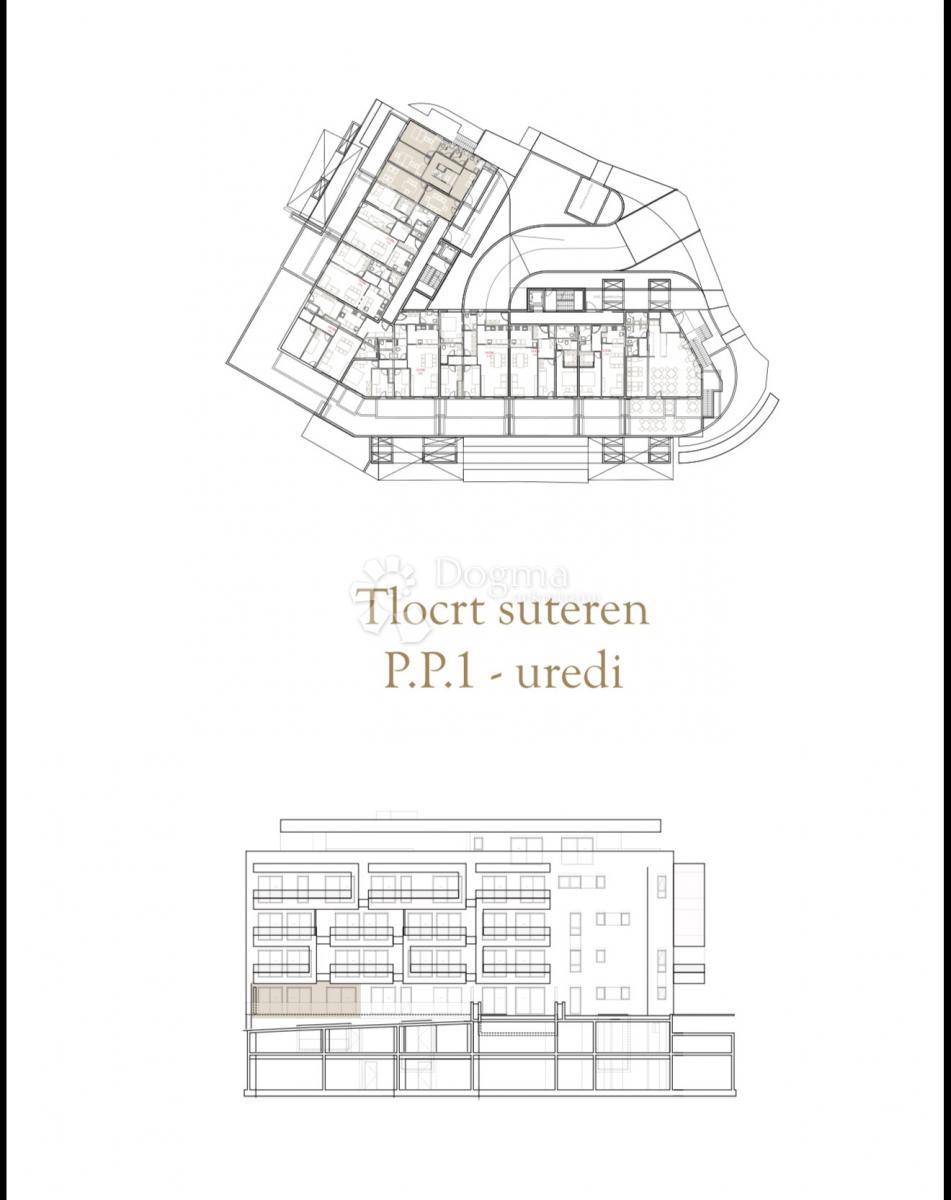 Locale commerciale Duilovo, Split, 99,44m2