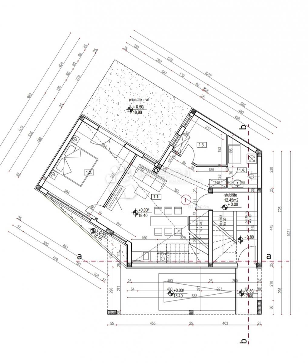 Allogio Monte Zaro, Pula, 97,43m2