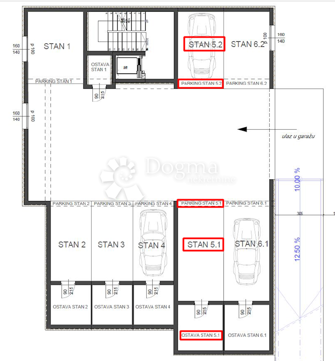 Allogio Rovinj, 148,73m2