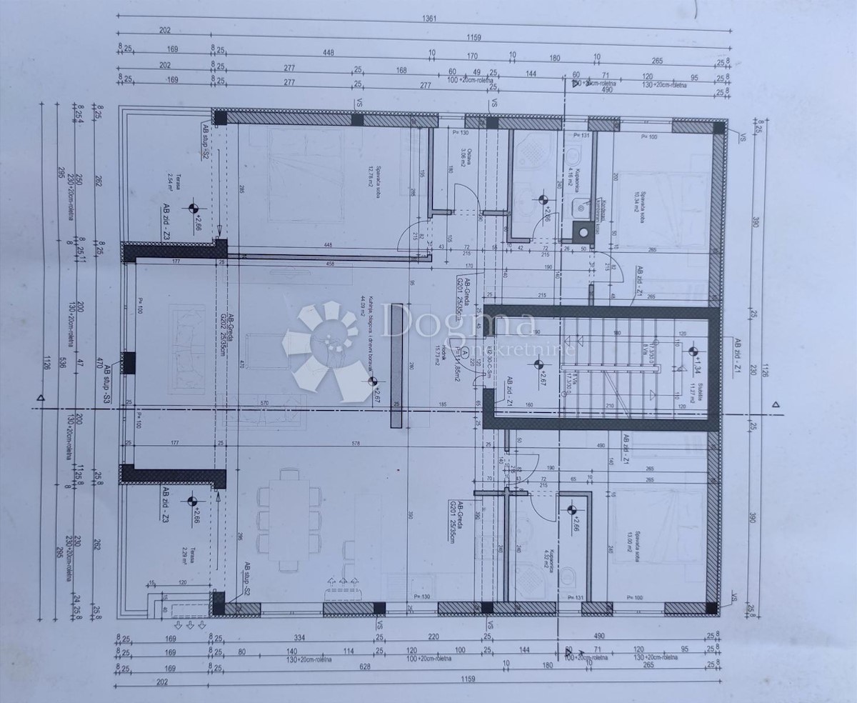 Allogio Centar, Pula, 124m2