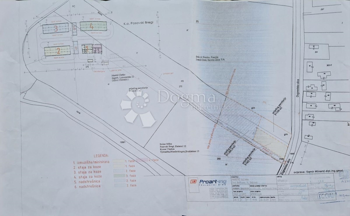 Terreno Posavski Bregi, Ivanić-Grad - Okolica, Dugoselska ulica, 35.031m2